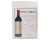 Labels, Precut Wine, 4x5"