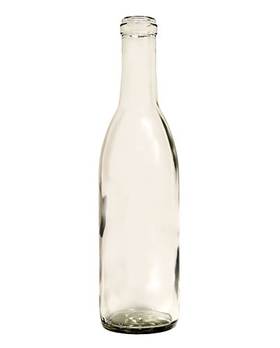 750 Ml Clear Wine Bottles, Cork Finish